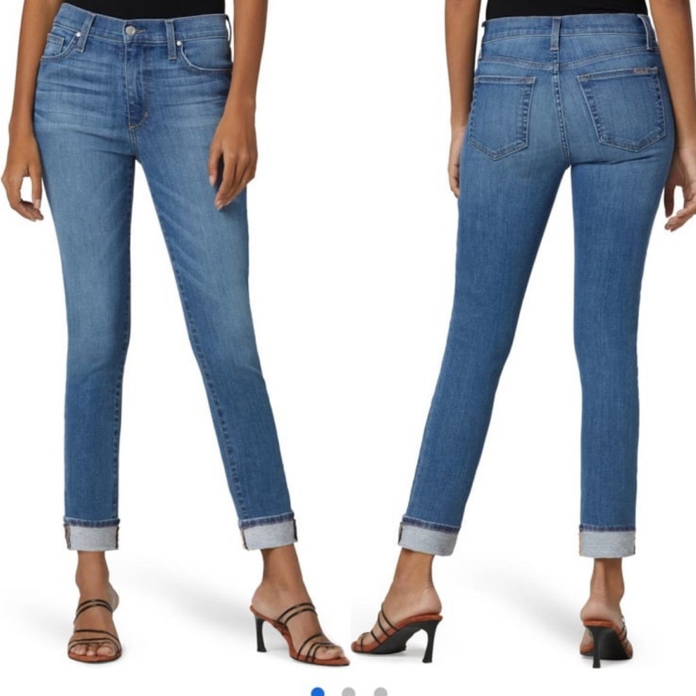 NWT Joes jeans mid rise straight leg crop jeans sz 31